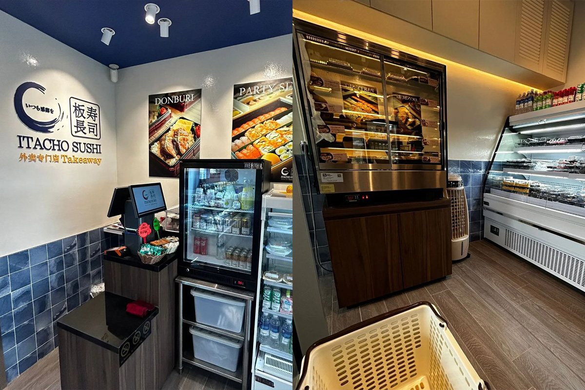 Itacho Sushi Takeaway interior