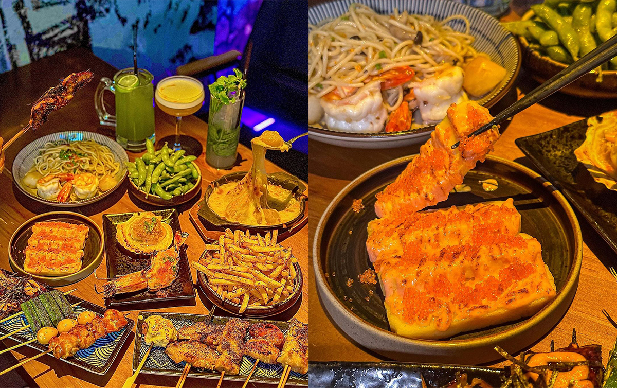 Taan Iza-Bar food options