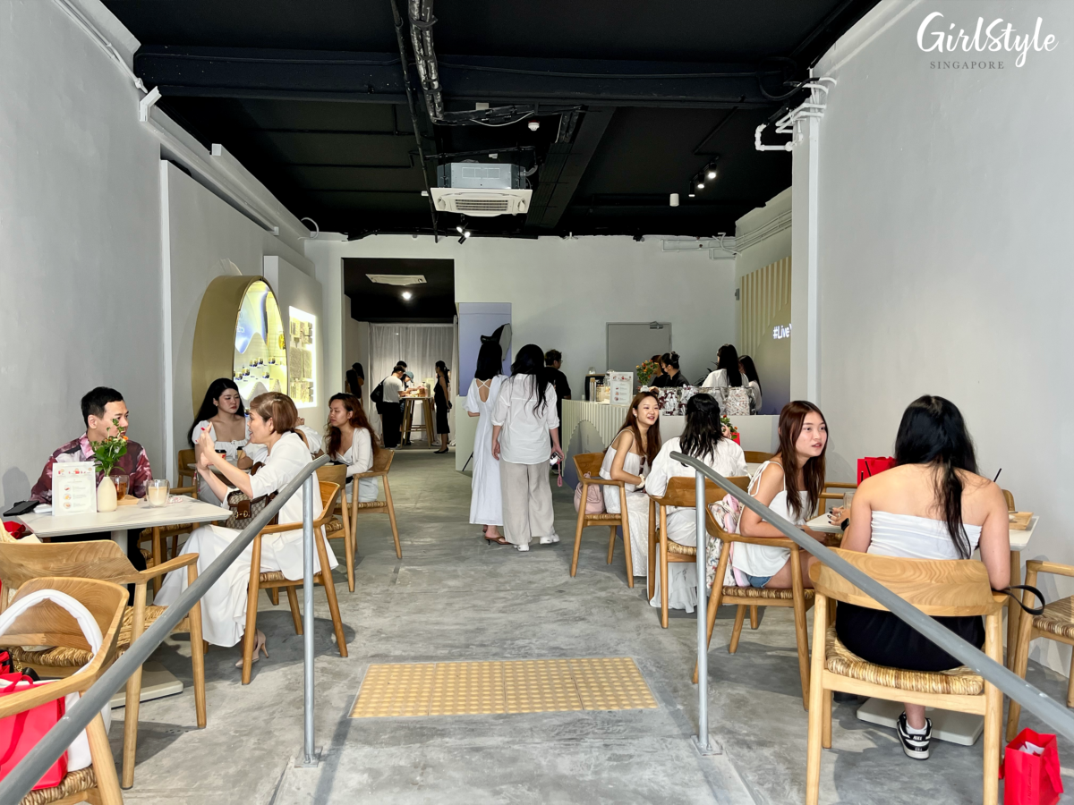 CAFÉ SHISEIDO & Pop-Up In Singapore At Maxwell