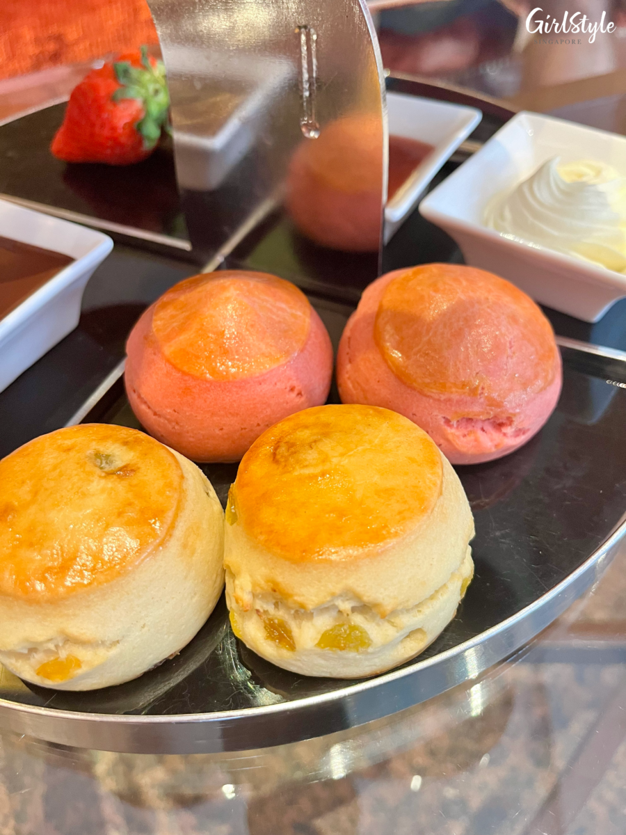 Strawberry and Raisin Scones