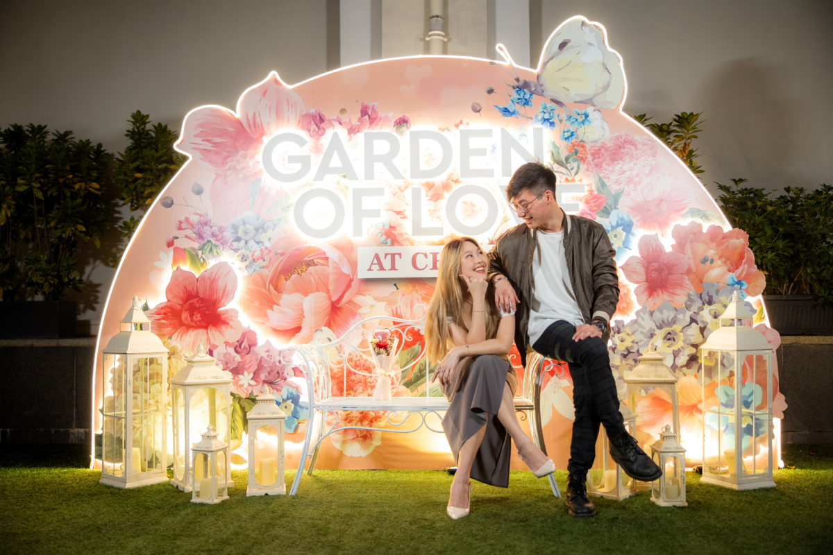 Valentine's Day Photo Wall at CHIJMES
