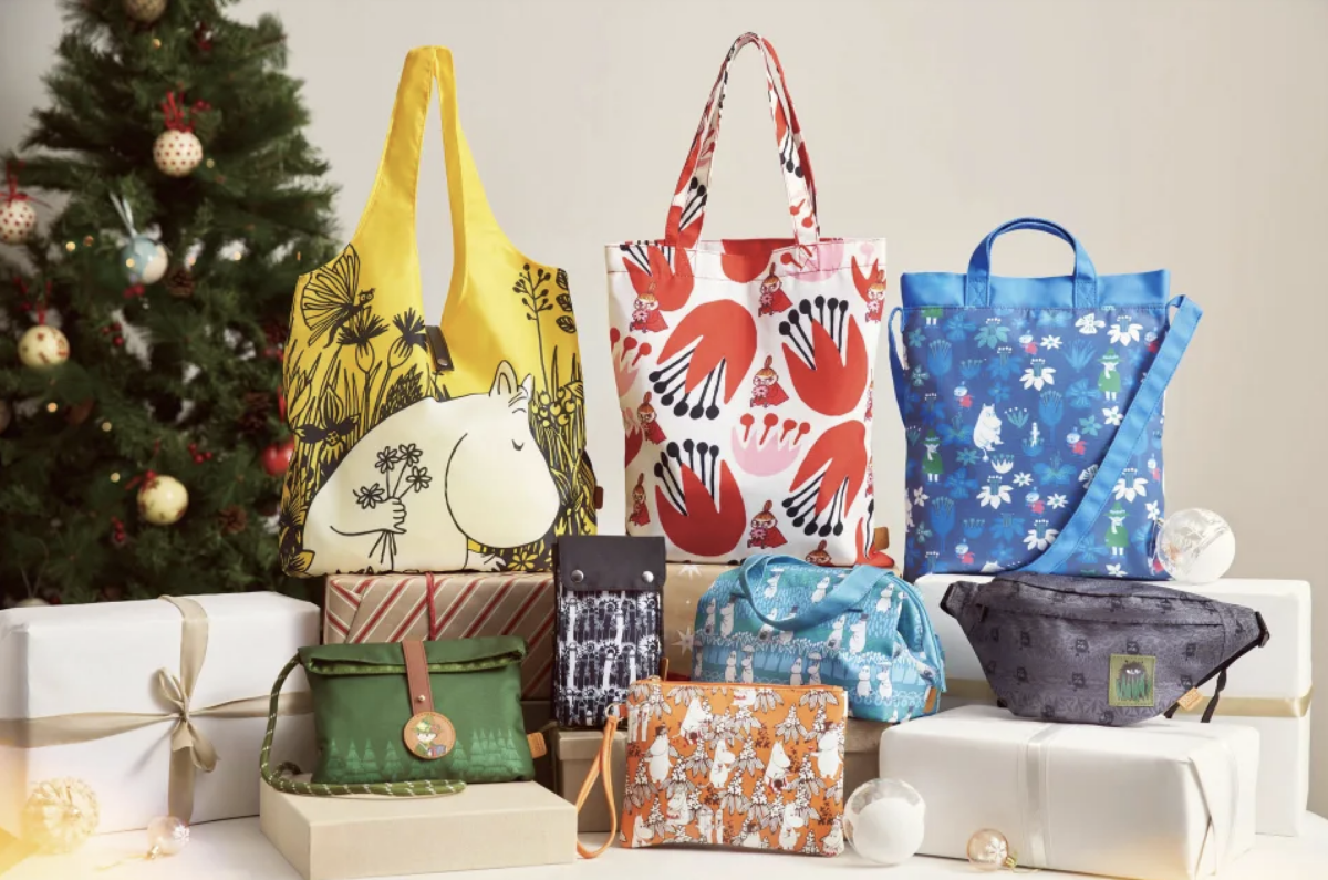 Moomin x 7-Eleven eco bags