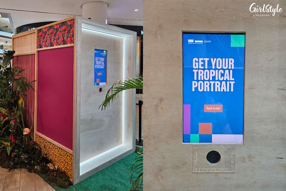 National Gallery Tropical Self-Portrait pop-up