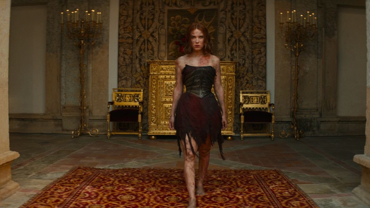 Millie Bobby Brown in a scene from Damsel