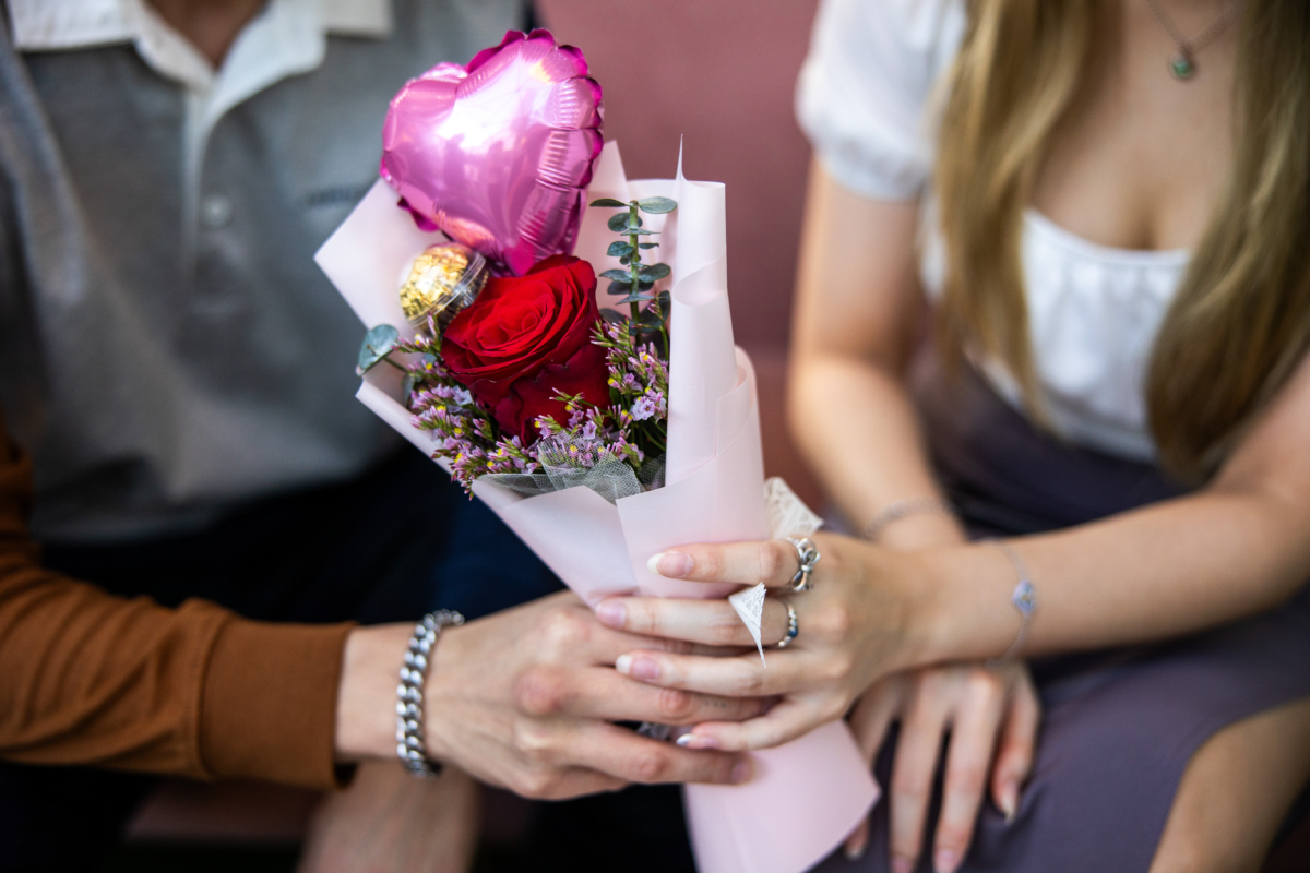 Complimentary Bouquet at CHIJMES
