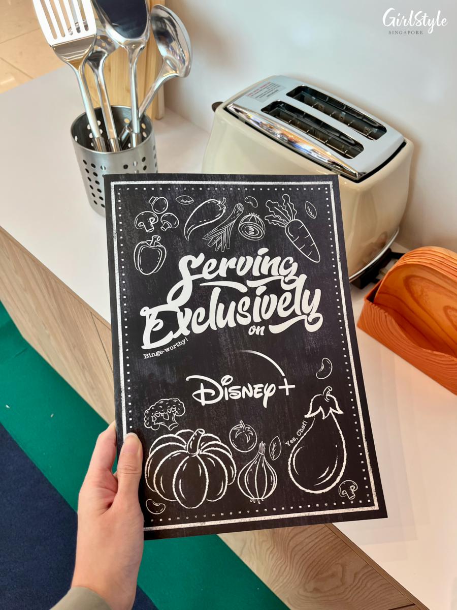 Disney+ show facts in a menu