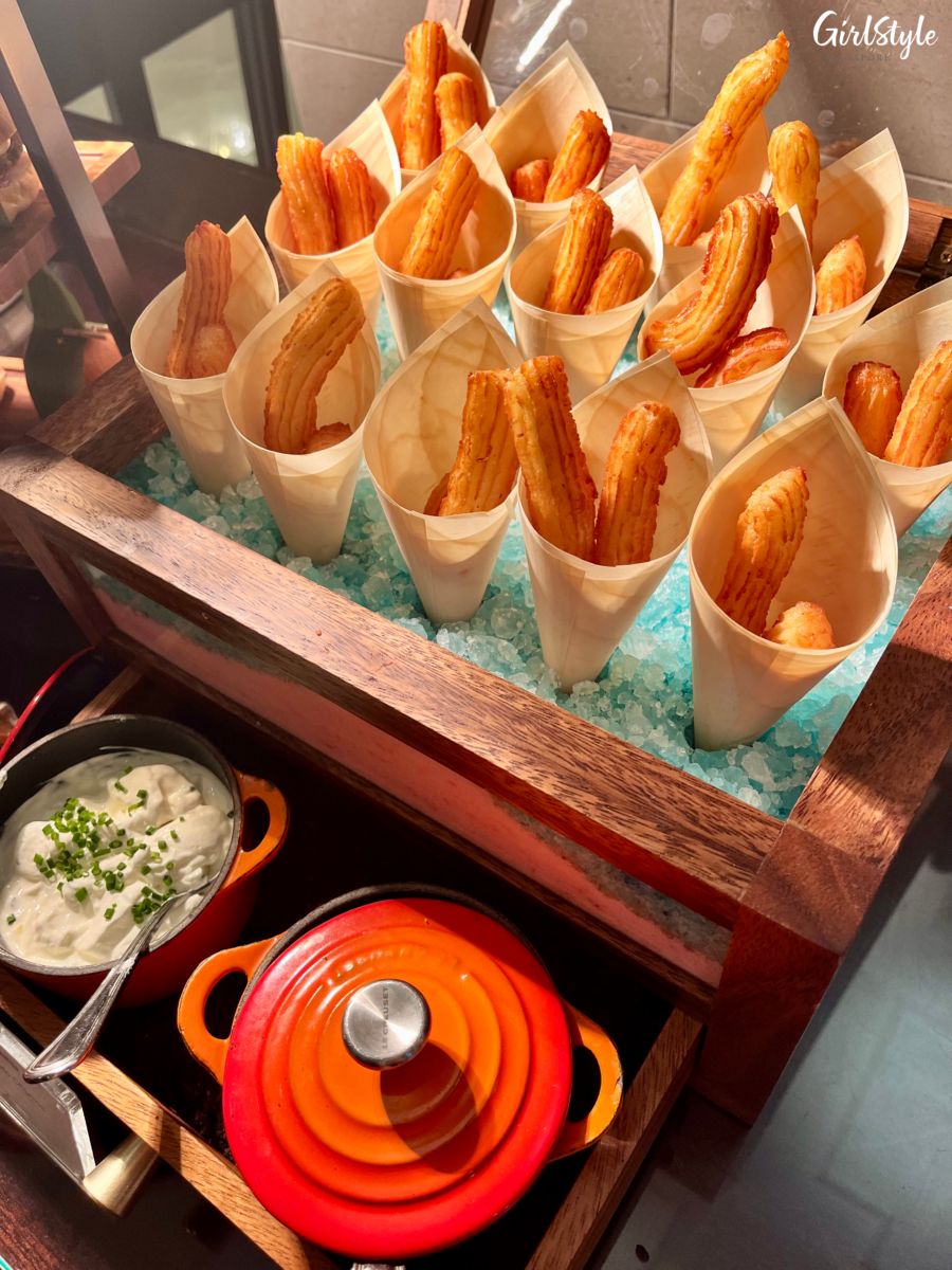 Cheesy Potato Churros