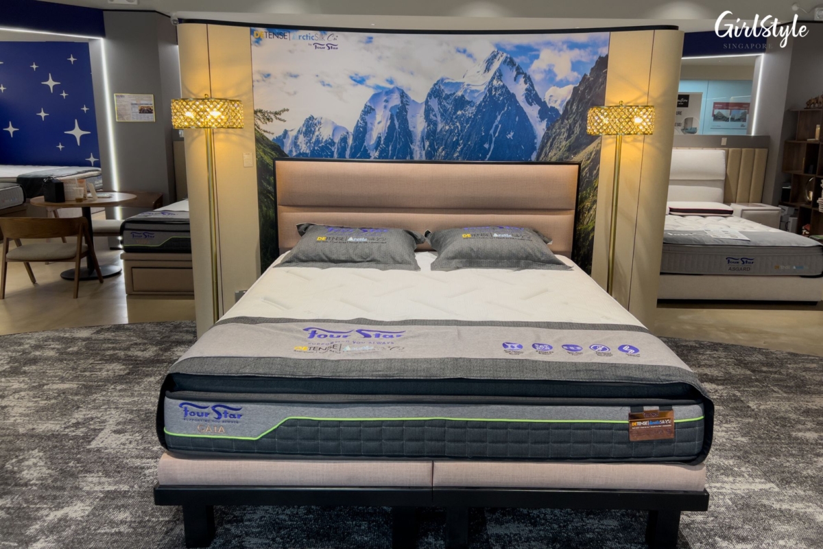 The latest Detense ArcticSilk Advanze Aireflex CU+ mattress