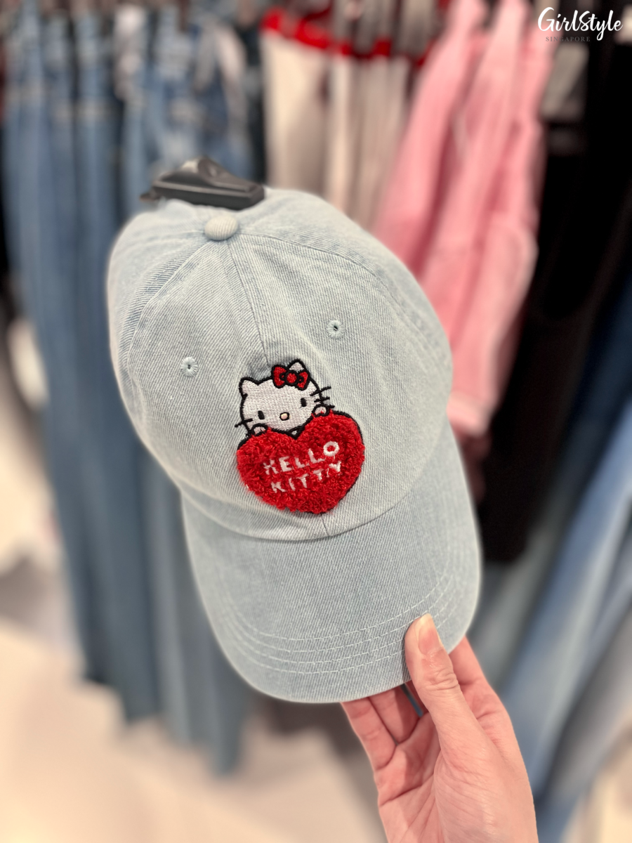 Hello Kitty Mania denim cap ($29.90)