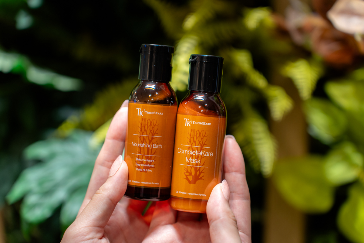 TrichoKare’s Nourishing Hair Bath and CompleteKare Mask set