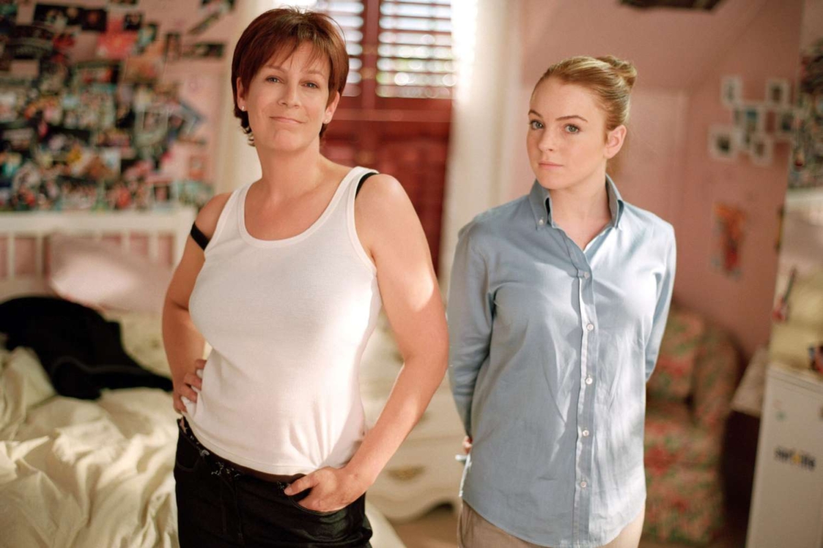 Jamie Lee Curtis & Lindsay Lohan in Freaky Friday