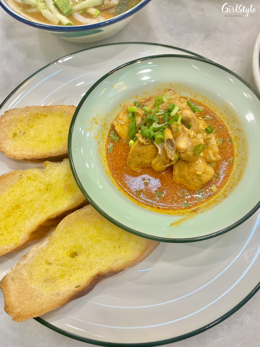 Curry Chicken Toast