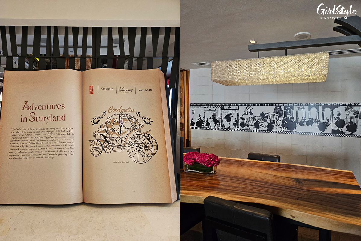 Adventures In Storyland Cinderella-inspired afternoon tea decor