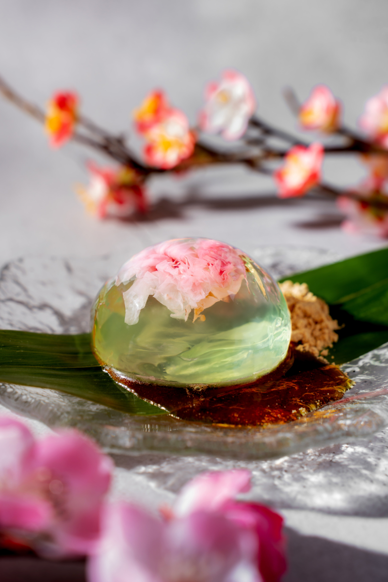 Blooming Mizu Shingen Mochi