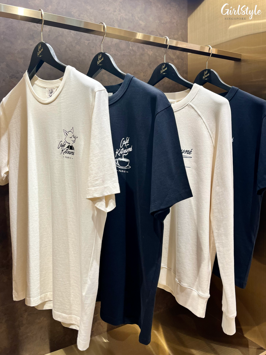 Café Kitsuné Barista Fox t-shirts