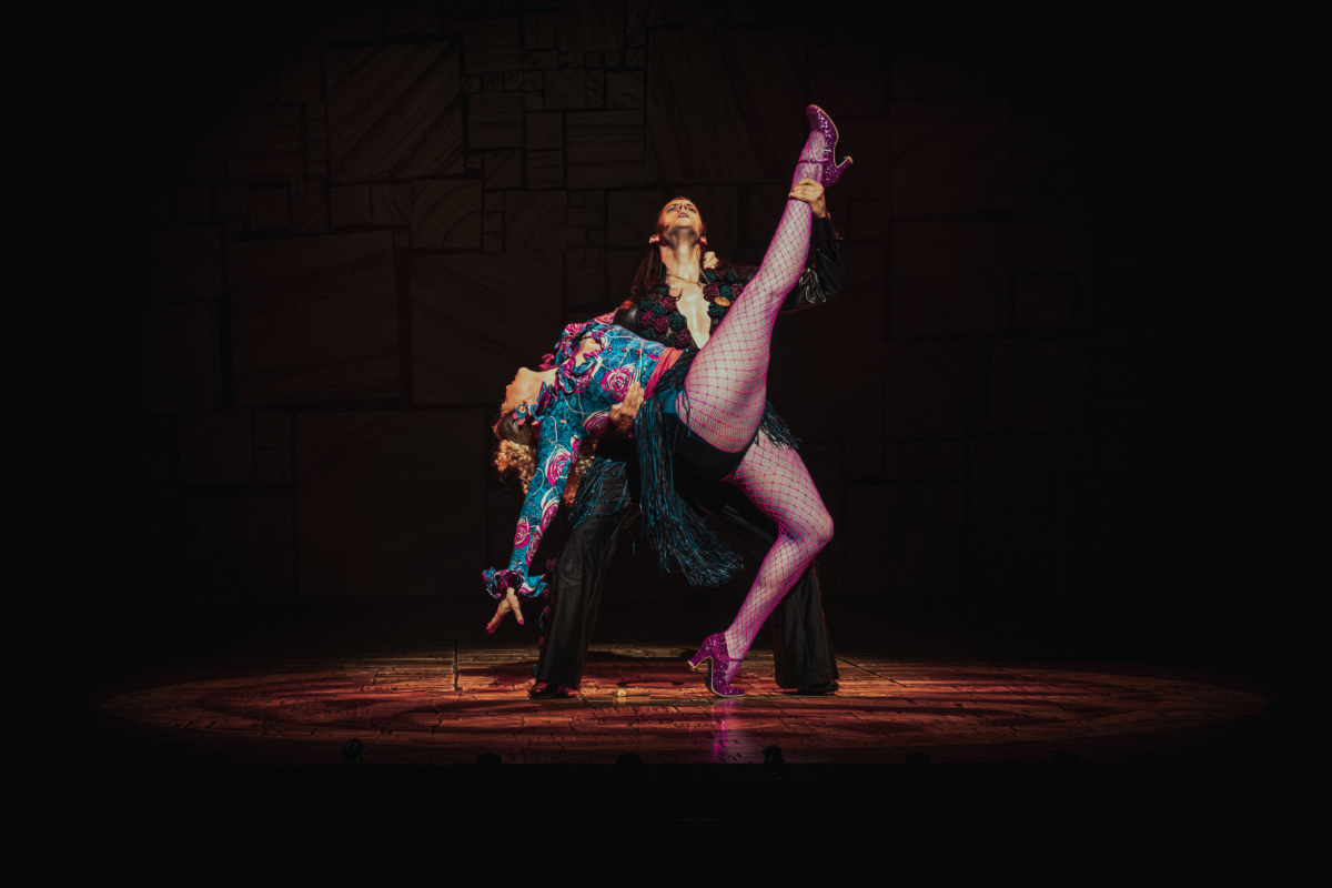 Mrs Wormwood and Rudolpho, played by Emily Squibb and Ryan Anderson