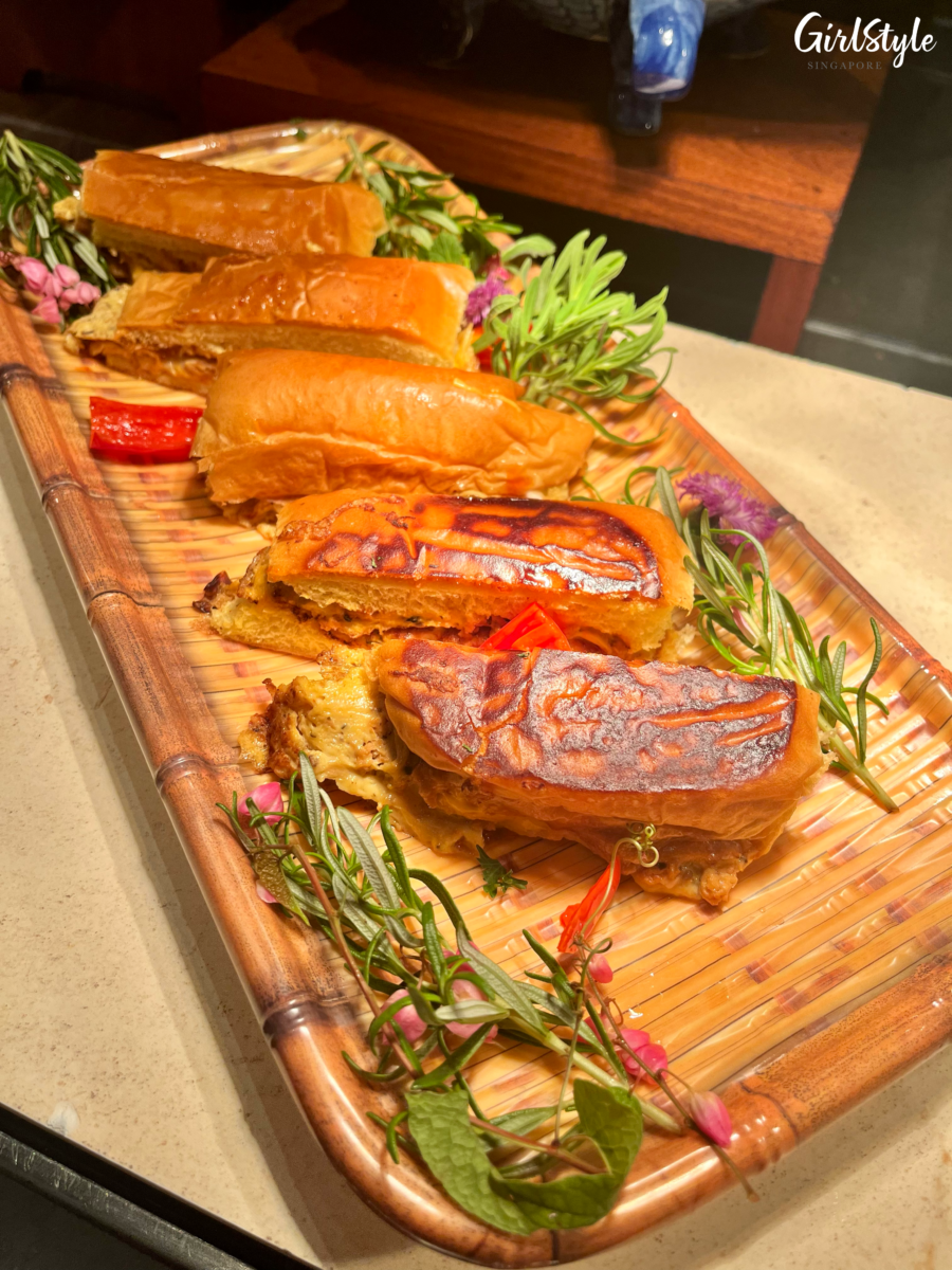 Truffle Chicken Roti John