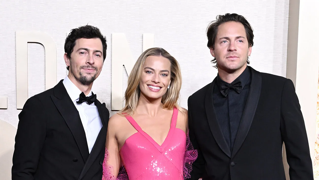 Josey McNamara, Margot Robbie and Tom Ackerley 