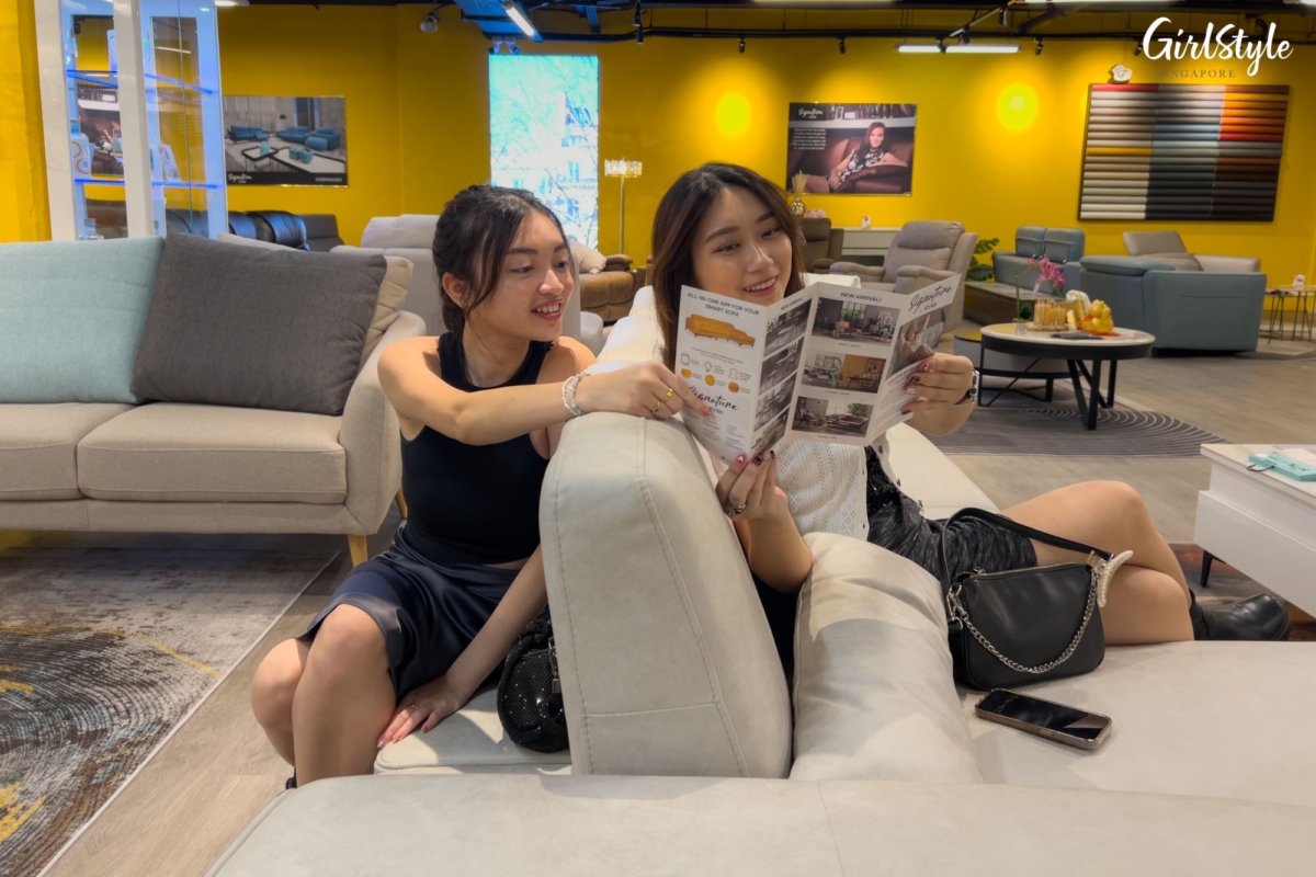 An adjustable backrest allows for additional seating