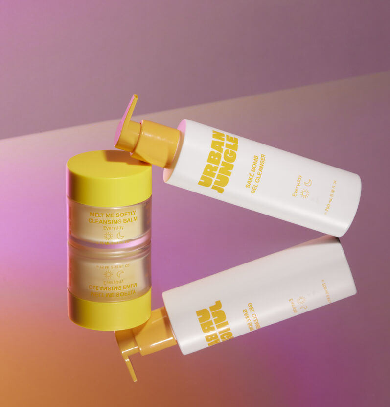 Melt Me Softly Cleansing Balm and Sake Bomb Gel Cleanser