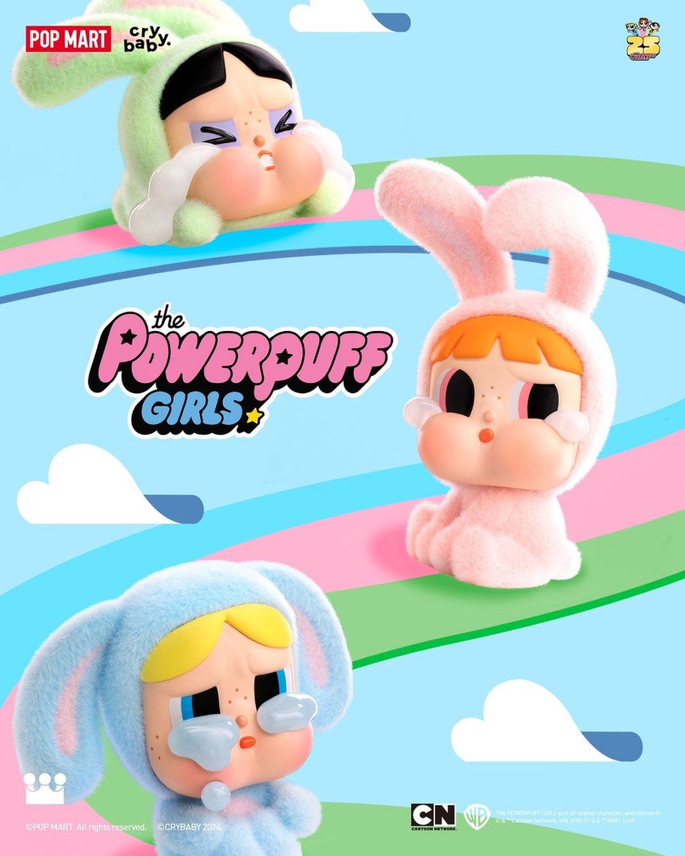 CRYBABY X The Powerpuff Girls Series Figures at POP MART