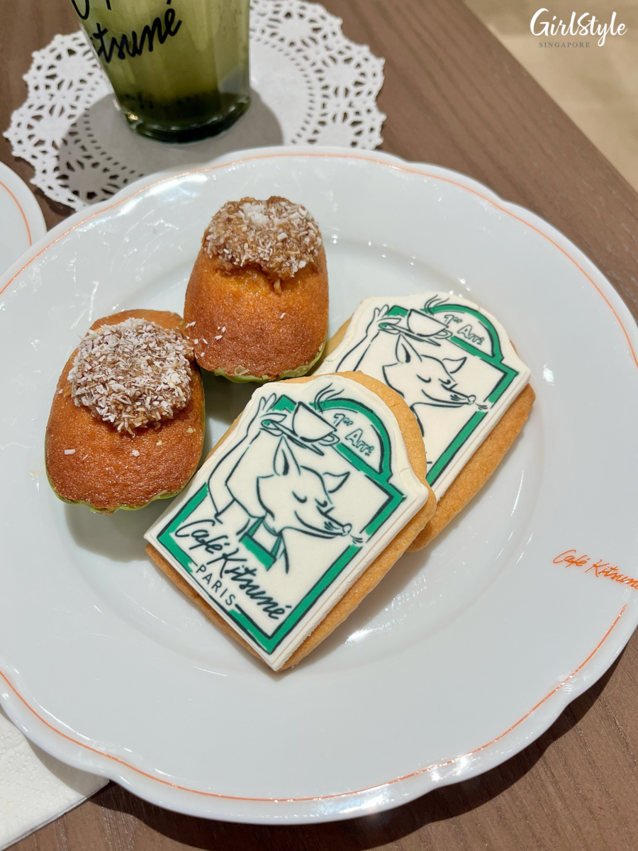 Café Kitsuné Matcha Coco Madeleines