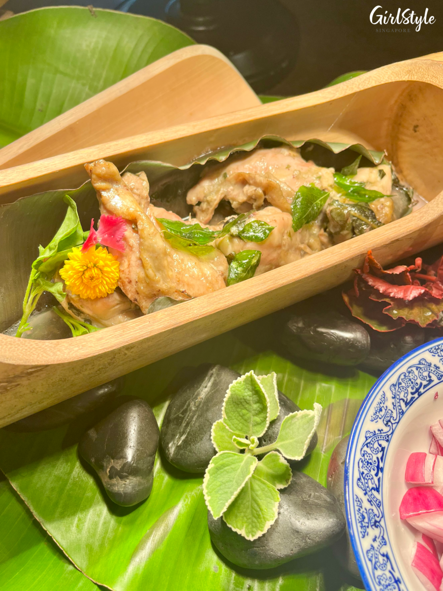 Orang Asli Tribe Ayam Pansuh