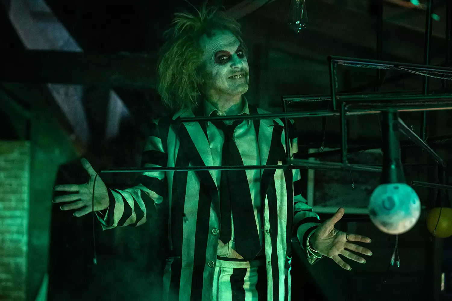 Michael Keaton in 'Beetlejuice Beetlejuice'