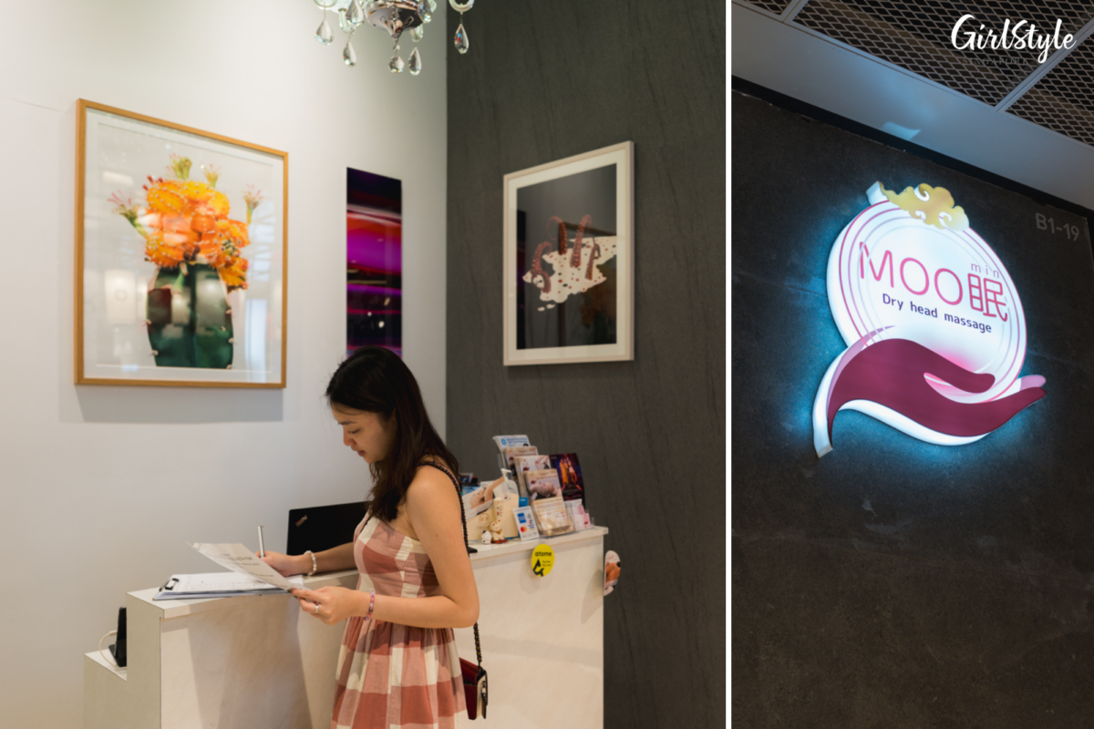 Enjoy dry head massages at Moomin