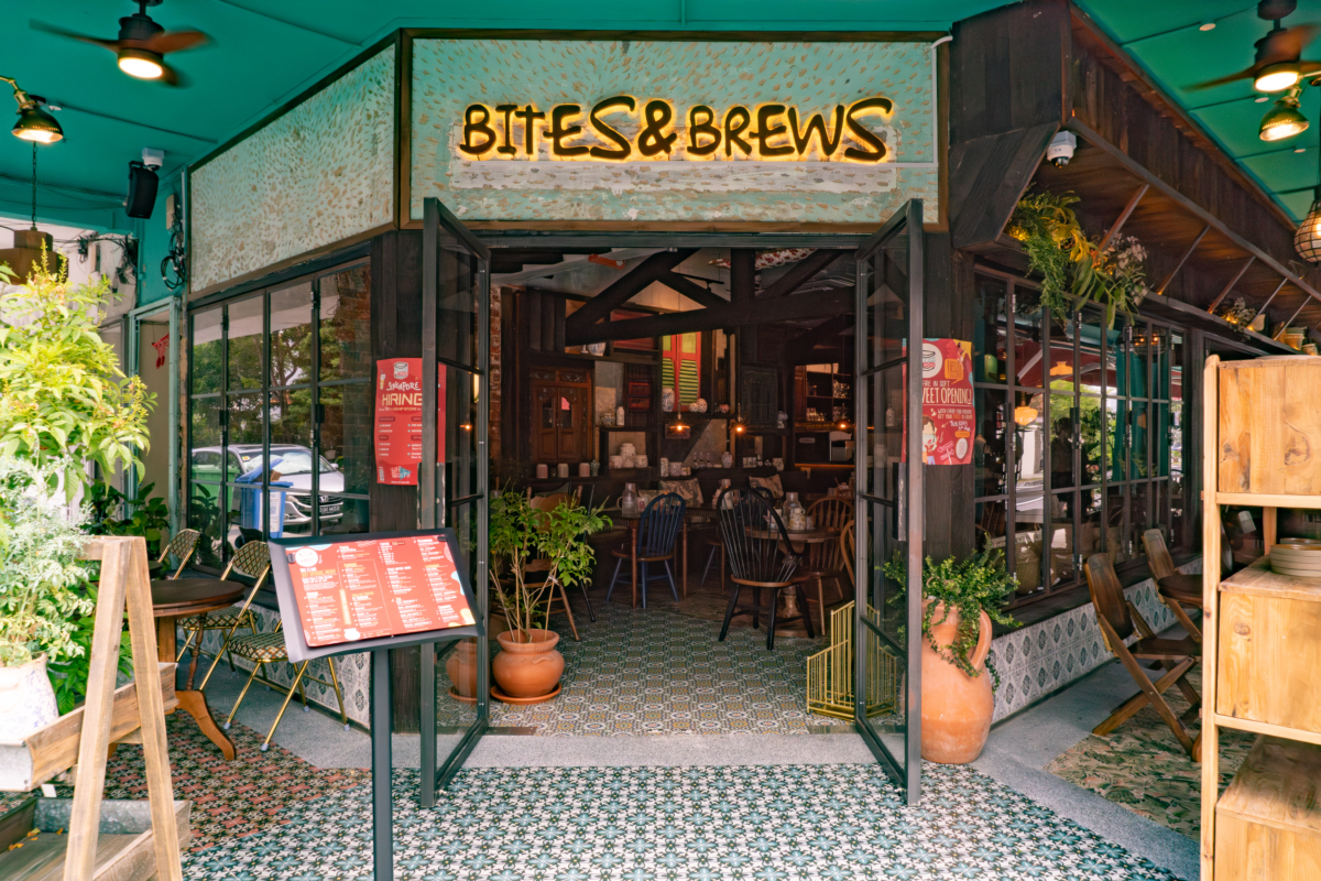 Bites & Brews facade