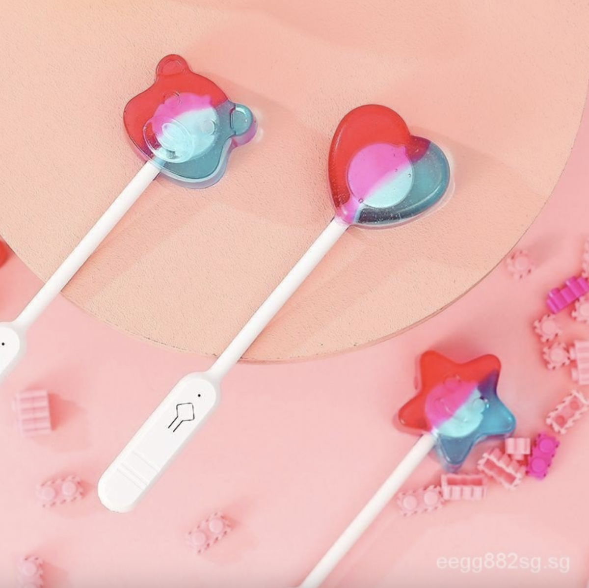 Bluetooth-enabled musical lollipops