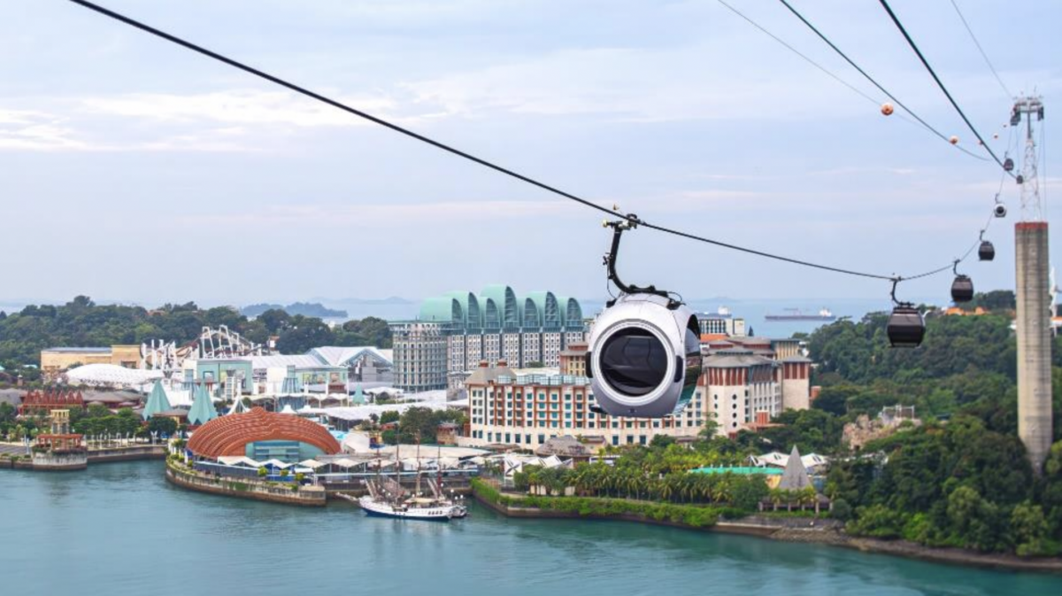Singapore Cable Car SkyOrb Cabins