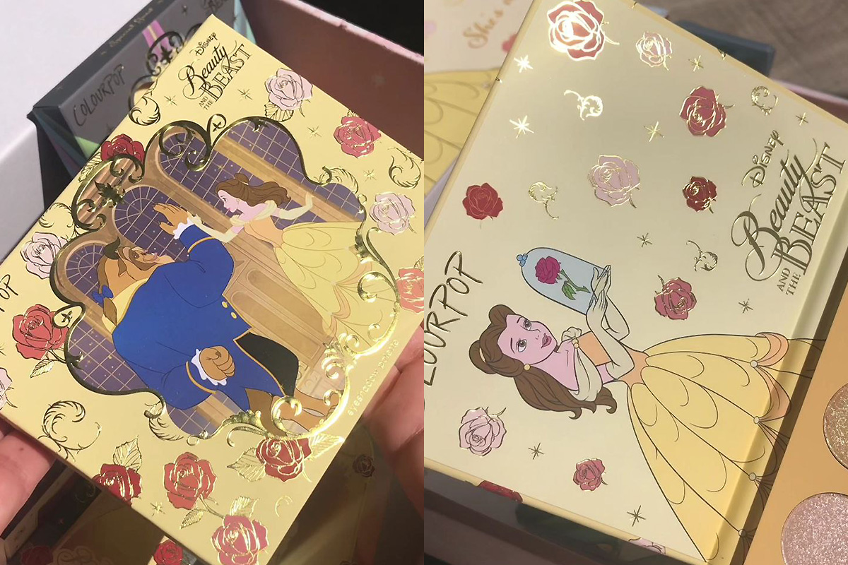 Beauty and the Beast-themed Eyeshadow Palette