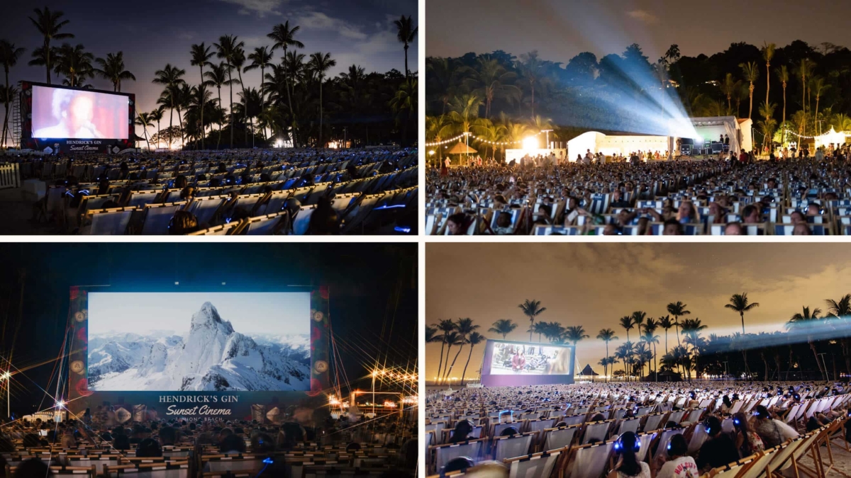 Hendrick's Sunset Cinema