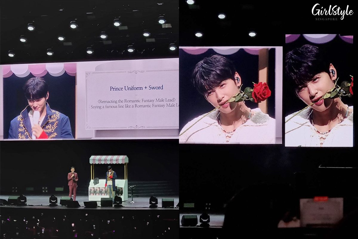 Cha Eun Woo dresses up in costume