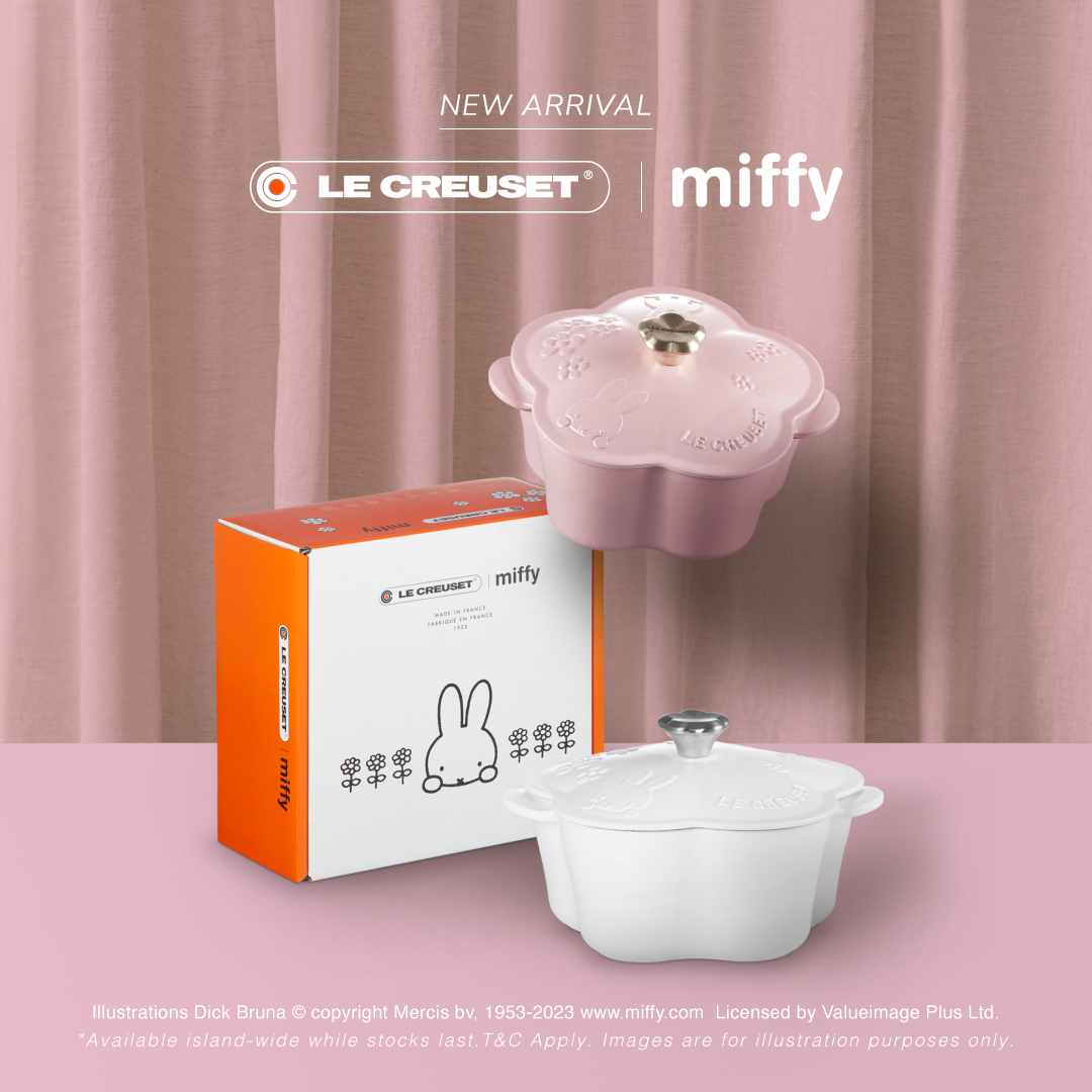 Le Creuset’s Miffy collection