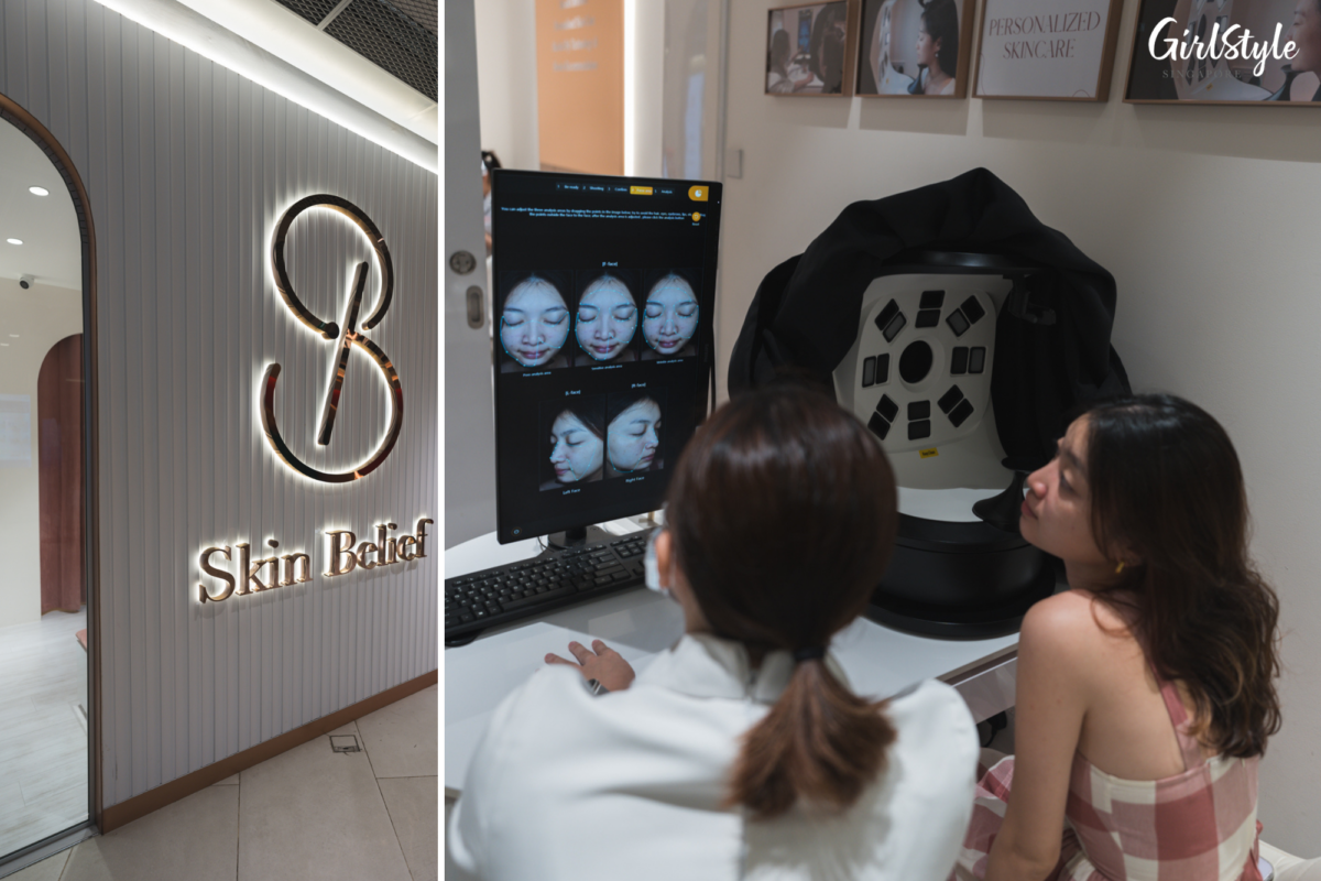 Viewing the results of my digital skin analysis