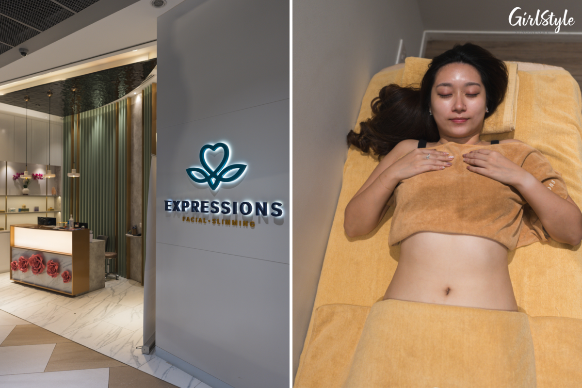 Kristy gets ready for the BodyKa Fat Melting treatment at Expressions