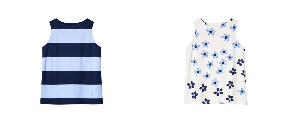 Graphic Sleeveless T-Shirts