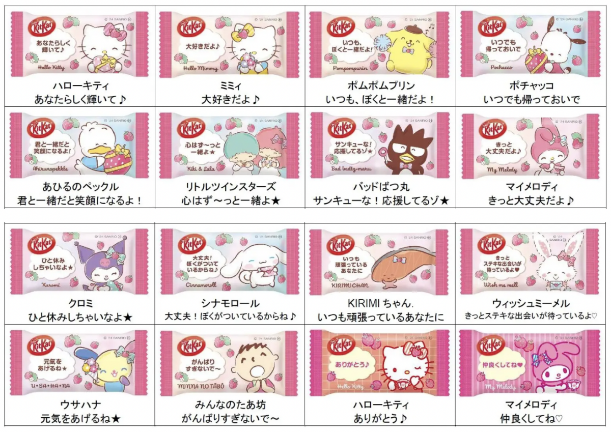 KitKat Sanrio Characters Strawberry Milk 2024: Get It In Singapore