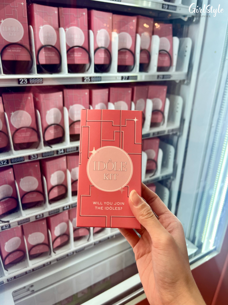 Lancôme Idôle House sampling machine