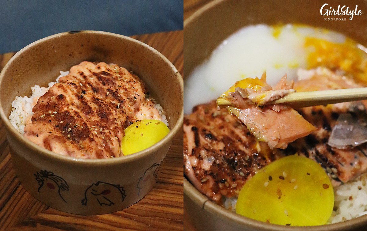 Mentaiko Salmon Bowl from Ishiro Fusion Bowl