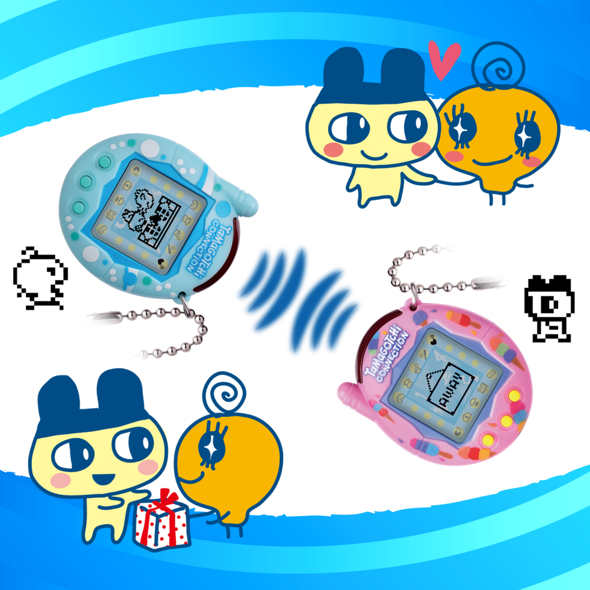 Tamagotchi with Infrared pod