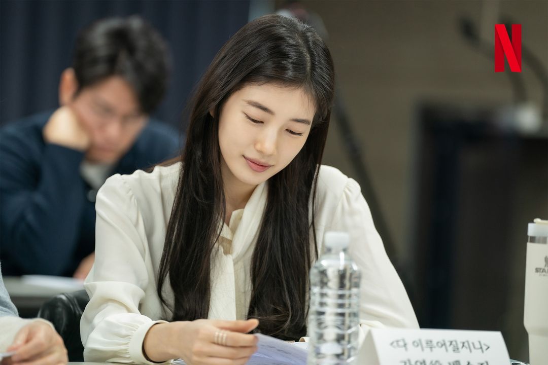 Bae Suzy at the table read for ‘All the Love You Wish For’