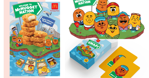 Spicy Chicken McNuggets Are Back At McDonald’s Along With New Sauces, HERSHEY’S desserts & Free Card Games