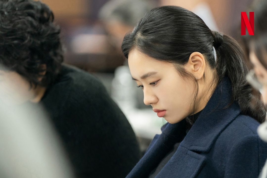 Ahn Eun-jin at the table read for ‘All the Love You Wish For’