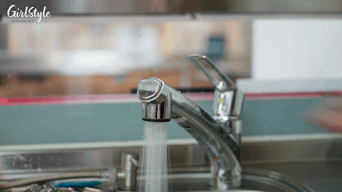 Switch between water stream modes with Song-Cho’s Japanese taps