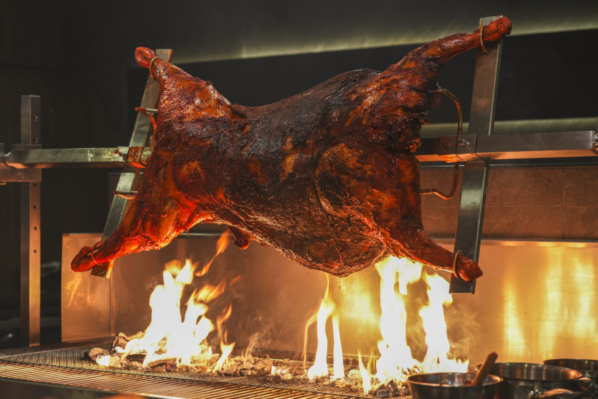 Whole Baby Lamb Rotisserie