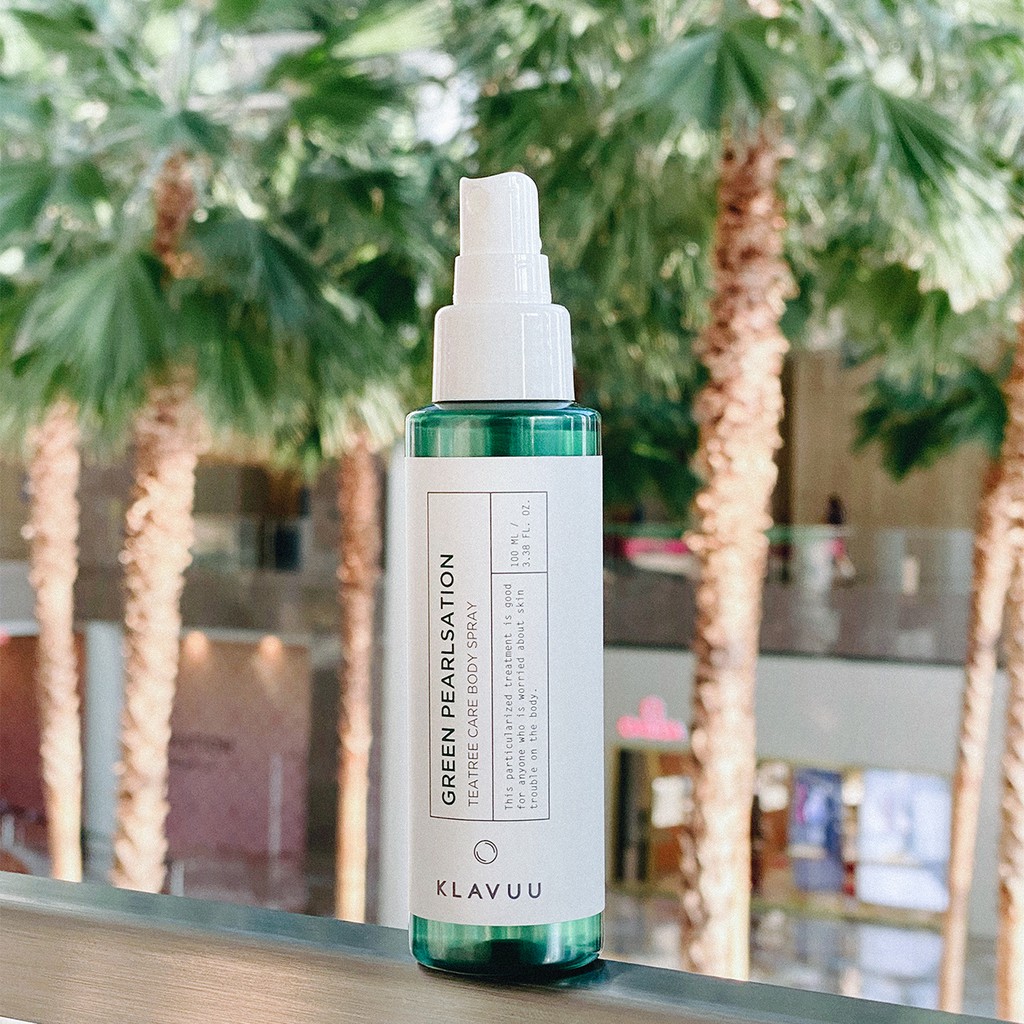 KLAVUU Green Pearlsation TeaTree Care Body Spray
