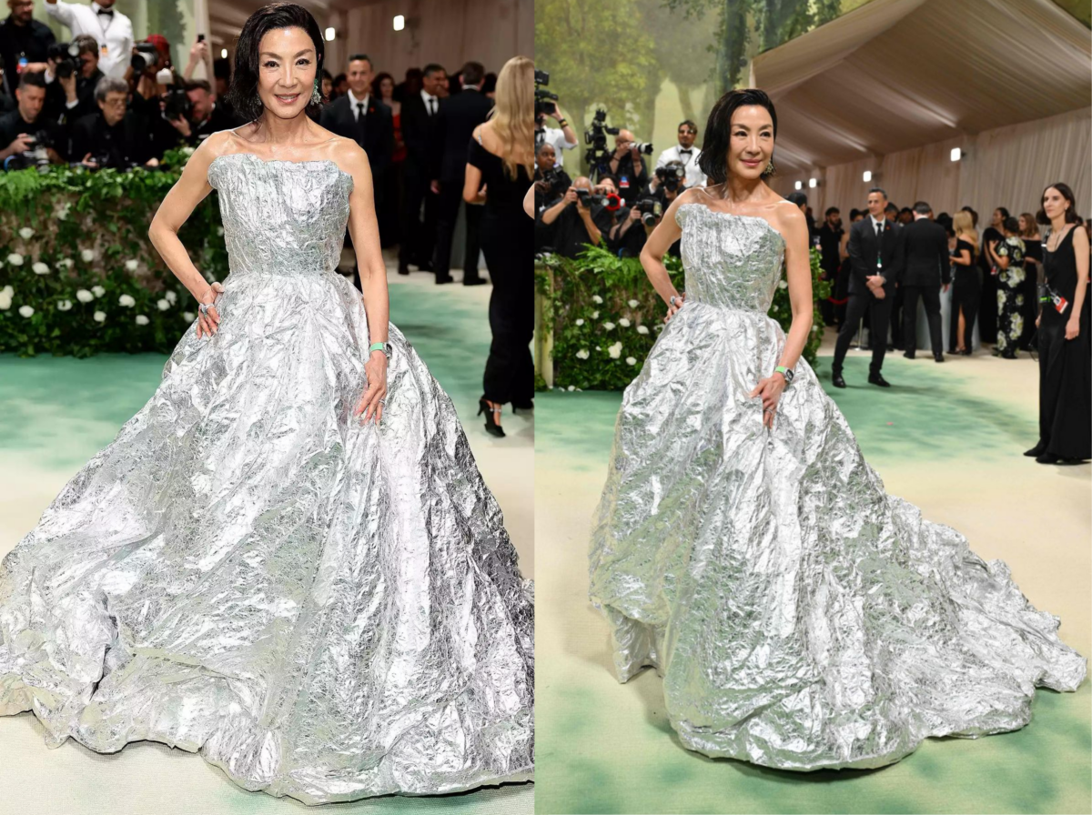 Michelle Yeoh in Balenciaga